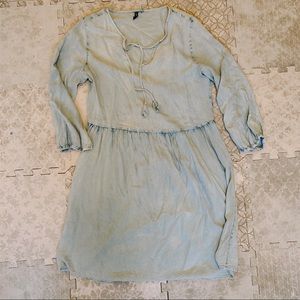 Acid Wash Denim LOOK Dress